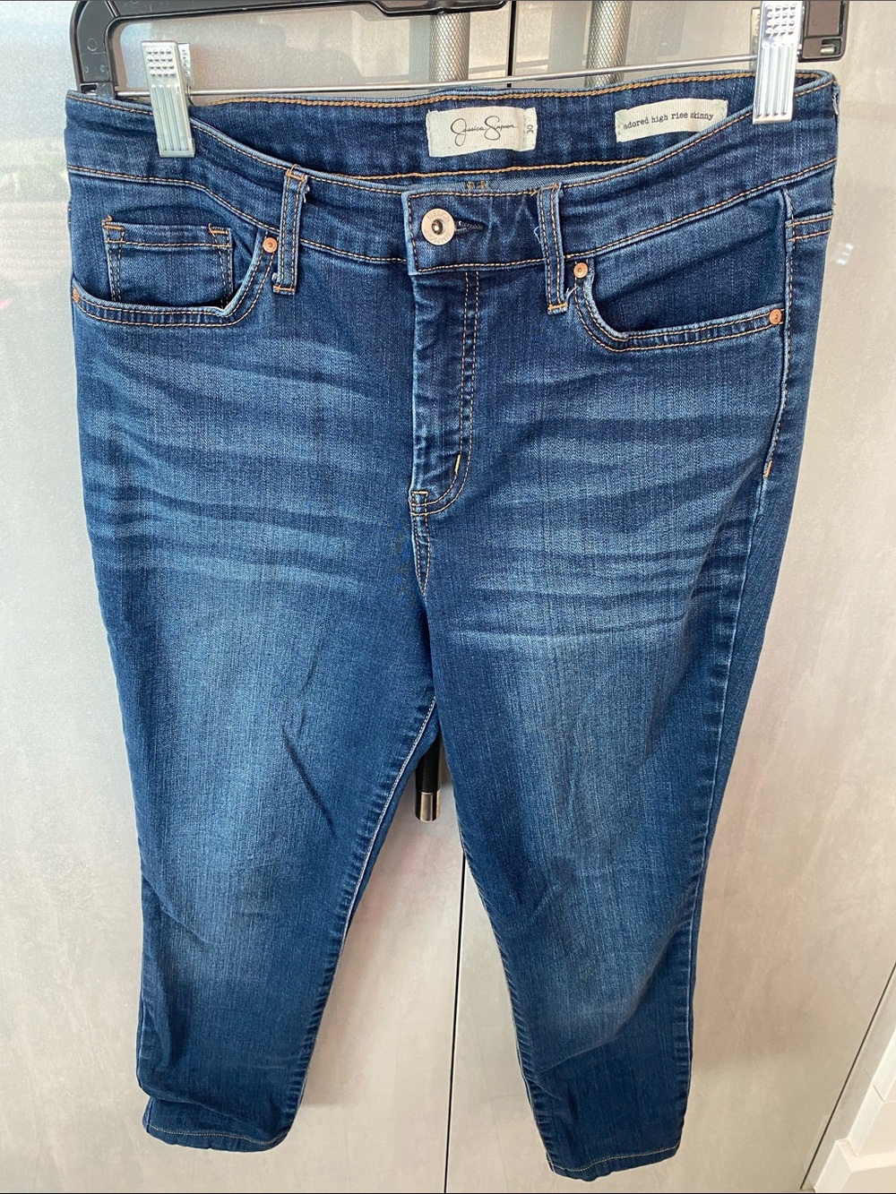 Jessica Simpson Indigo High-Rise Skinny Jeans W30